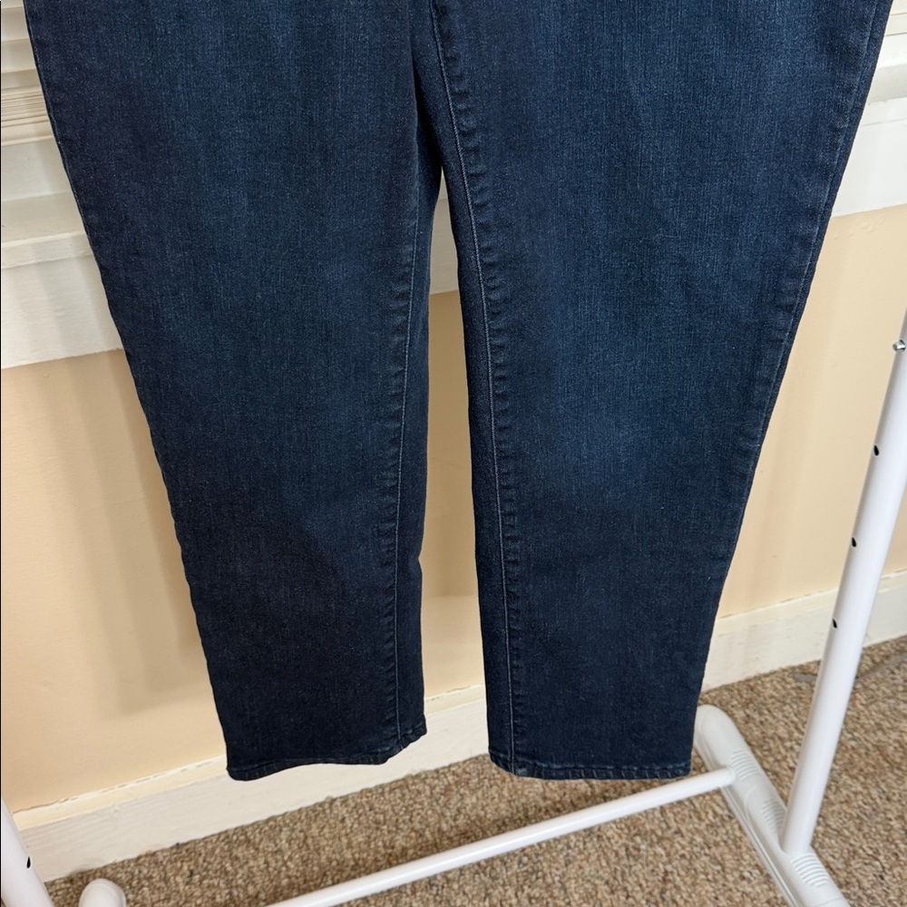Time and Tru Deep Indigo Pull On Jeans - Picture 2 of 7